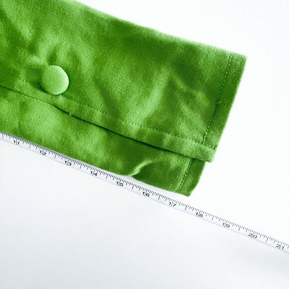 Mario Serrani Womens Jacket Button Down Wool Long Sleeve Green Size 6 - Picture 9 of 9